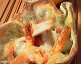 餃子の皮カップで　ごぼうじゃこチーズ焼き作り方7写真