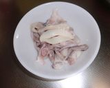 イカとお野菜のクリーム煮★作り方1写真