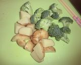 イカとお野菜のクリーム煮★作り方3写真