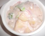 イカとお野菜のクリーム煮★作り方16写真
