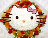 簡単手軽に❤キティちゃんのケーキ❤作り方11写真