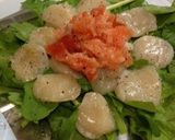 ホタテと中落ちサーモン☆カルパッチョஐஃ作り方1写真