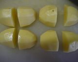 レンチンおつまみ♥じゃがいもタコ焼き味作り方1写真