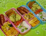 塩さばと枝豆の酢飯おにぎり。作り方3写真