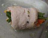 レンジささみロール作り方5写真