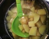 ひよこ豆とシーチキンの新じゃがサラダ作り方2写真