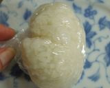 朝食に☆ハムチーズのあったか丸おにぎり♪作り方2写真