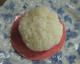 朝食に☆ハムチーズのあったか丸おにぎり♪作り方3写真
