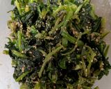 ほうれん草の胡麻和え作り方3写真