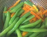 給食の「いんげんのごまあえ」♡シンプル作り方2写真