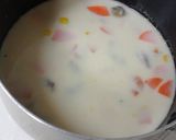 ♦とろりまろやか豆乳クリームチャウダー作り方3写真