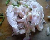 ミツバの鶏わさ（簡単）作り方2写真