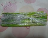 アスパラの肉巻き～粒マスタード風味～作り方1写真