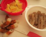 じゃがいもとねじりこんにゃくの煮物作り方1写真