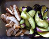 茄子とトマトと椎茸の辛子酢味噌和え作り方4写真