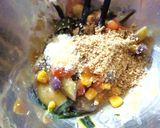 茄子とトマトと椎茸の辛子酢味噌和え作り方8写真