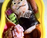 キャラ弁 忍者ハットリくん？作り方4写真