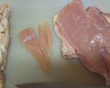 鶏むね肉とピーマンの柔らか中華炒め～☆作り方1写真