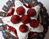 星の形のデコレーション誕生日ケーキ☆作り方4写真