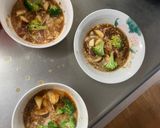 根菜茄子白菜コク旨ウスター味温野菜サラダ作り方8写真