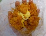 キャラ弁☆エルモ作り方1写真
