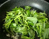 シンプルに☆空芯菜の油炒め♪作り方4写真