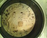 簡単キノコのクリームパスタ作り方5写真