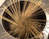 えびの豆乳トマトクリームパスタ！作り方4写真