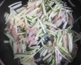 ☆ズッキーニ、じゃが芋、ベーコンカレー味作り方2写真