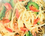 飾りｱﾝｼﾞｪﾚ甘酸っぱい桜ｴﾋﾞｺﾞｰﾔスパ作り方6写真