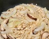 簡単時短夕飯☆豚しゃぶ肉ときのこの濃厚クリーム煮作り方3写真