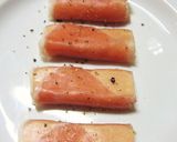 水切りヨーグルト&生ハムの前菜作り方3写真