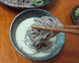 シャブもり蕎麦&斬新！アボカドのつけ汁作り方8写真