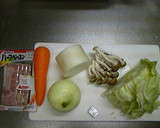 男の料理 凄く料理した気になる野菜スープ作り方1写真