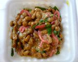 昆布の佃煮と納豆の卵焼き作り方2写真