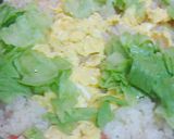 超簡単!!彩りレタスチャーハン作り方5写真