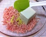 生姜鶏バーグ えのき&野菜あんかけ作り方3写真