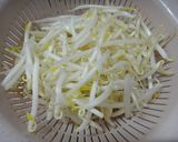 ちょっとピリ辛　もやしのナムル作り方1写真