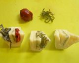 塩昆布と梅干しのカマンベールチーズ作り方1写真