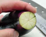 韓国料理ー茄子の韓国風和え作り方1写真