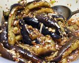 韓国料理ー茄子の韓国風和え作り方5写真