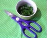 大葉とお茶漬けの素でさわやかごはん作り方2写真