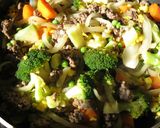 簡単生地②ひき肉とお野菜のキッシュ作り方9写真