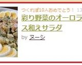 彩り野菜のオーロラソース和えサラダ作り方5写真
