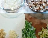 挽き肉の塩糀オイスター レタス包み作り方1写真