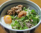 万能薬味で温玉風うどん作り方3写真