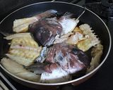 鯛のあら炊き作り方3写真