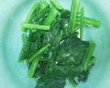ほうれん草の胡麻和え作り方1写真