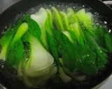 簡単♪甘塩鱈とチンゲン菜のクリーム煮作り方2写真