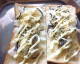 Ca強化☆ 新玉葱×塩昆布×大葉トースト作り方5写真